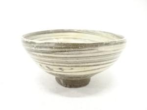 刷毛目　旅茶碗